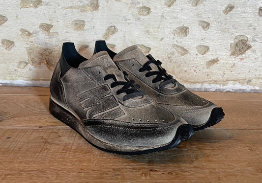 RUNNING MONK Full Brushed (vegetal tunned lining) Sand/Black