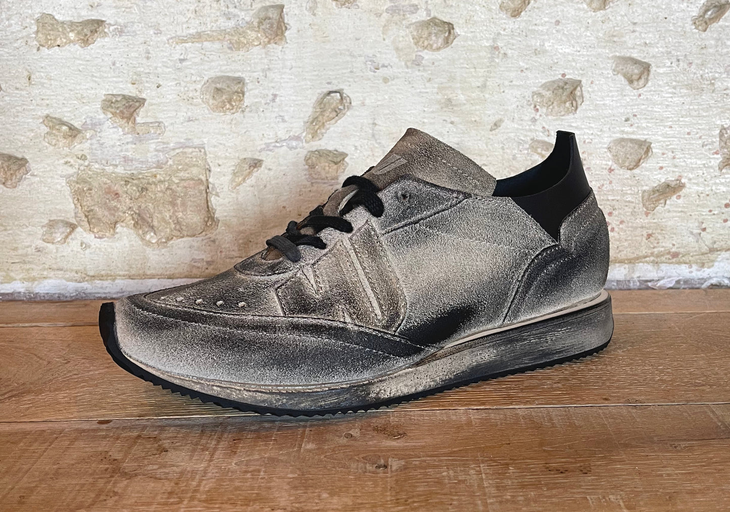 RUNNING MONK Full Brushed (vegetal tunned lining) Sand/Black