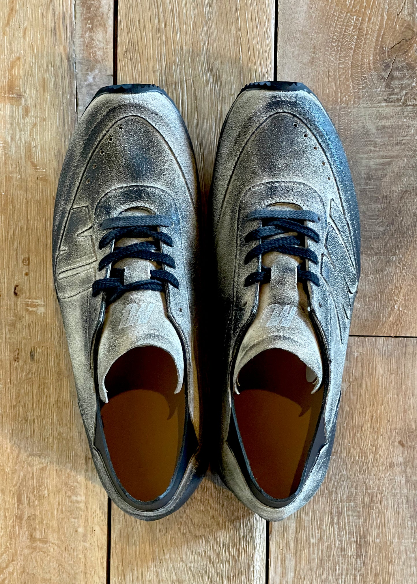 RUNNING MONK Full Brushed (vegetal tunned lining) Sand/Black