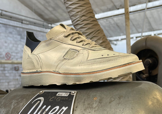 IDEAL MONK (vegetal tunned lining) Off White